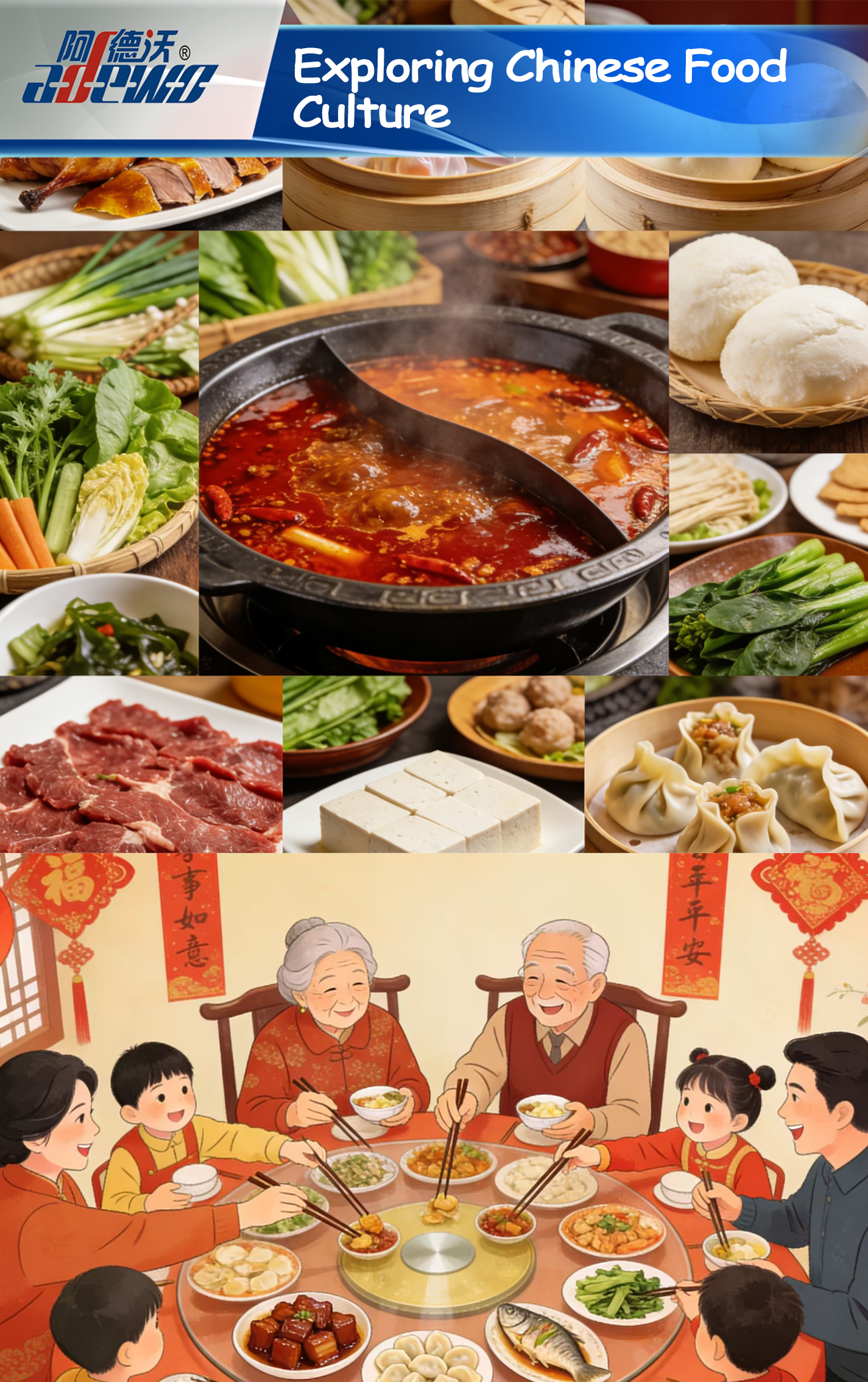 చైనీస్ ఆహార సంస్కృతిని అన్వేషించడం: రుచి మరియు సంప్రదాయం ద్వారా ఒక ప్రయాణం