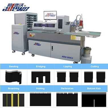 ABM-860C2 హై రూల్ ఆటోమేటిక్ డై బోర్డ్ బెండింగ్ మెషిన్ – ఫ్లెక్సిబుల్ రూల్ ప్రాసెసింగ్ సిస్టమ్
